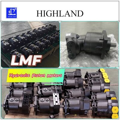 LMF30 Hydraulic Piston Motors Robust Performance With Steel Casing
