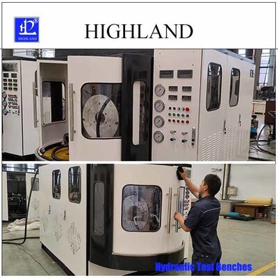 HIGHLAND Fully Automatic Hydraulic Test Bench - 500 L/min Flow Rate