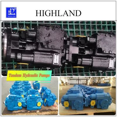 High Performance Tandem Hydraulic Pumps For Agricultural Machinery