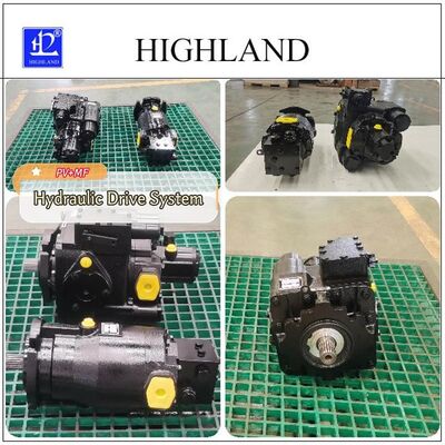 130ml/R Max Displacement Motorized Pump System With Cast Iron