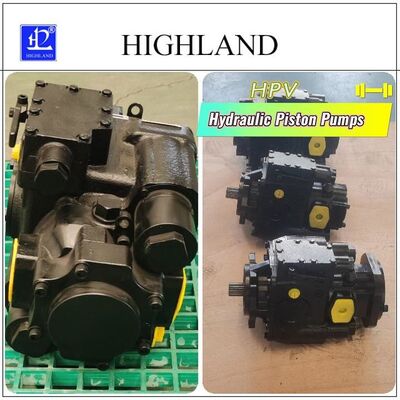 Highland HPV110-MA-L-23 Axial Piston Pump 110ml/r High Efficiency Variable Displacement for Combine Harvester Drive
