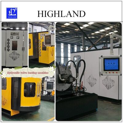 Customized YST500 Hydraulic Valve Testing Machine For Coal Mine Pressure 42 Mpa