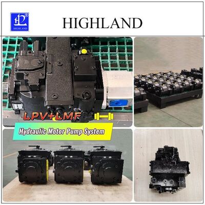 Hydraulic Motor Pump System for Manual Loading Efficiency