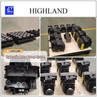 Manual Loading Hydraulic Motor Pump Best Choice for Hydraulic Components