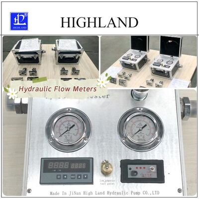 Snow Car Hydraulic Flow Meters With Max Pressure 420 Bar Removable
