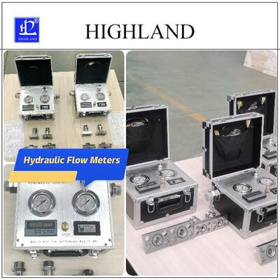 Temperature Testing Data Display Hydraulic Tester Removable 500L/min