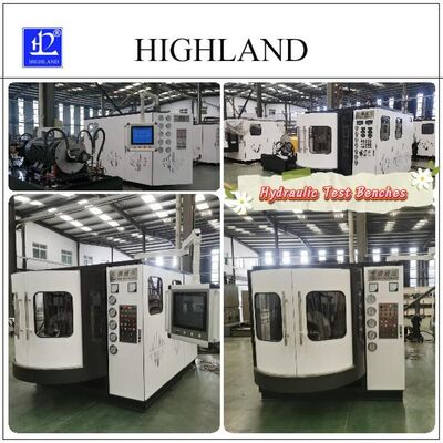 High Pressure Hydraulic Test Benches For Construction Machinery Easy To Operate