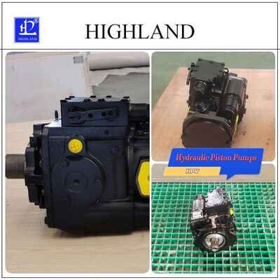 High Pressure Cast Iron Hydraulic Piston Pumps for Hydraulic System Components
