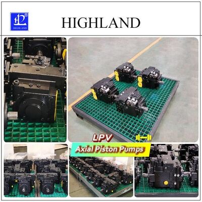 35Mpa Rated Pressure Black Hydraulic Piston Pumps Ensuring Optimal System Performance