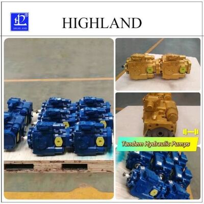 Cotton Harvester Tandem Hydraulic Pumps For Hydraulic System Components