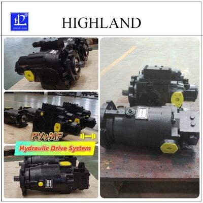 Hydraulic Oil Automatic Pump Cast Iron Axial Piston Drive Components