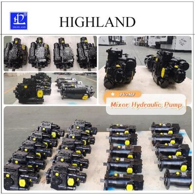 Hydraulic Oil Medium Mixer Truck Hydraulic Pump With Rated Pressure 35Mpa