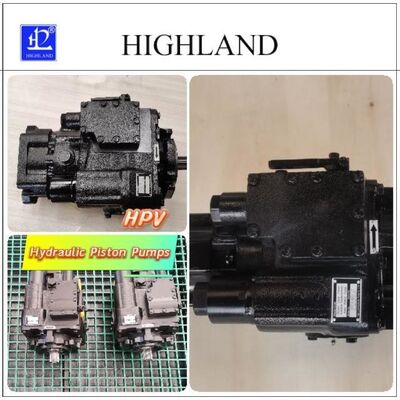 Black Color Closed Loop Axial Hydraulic Piston Pumps 42Mpa Max Pressure