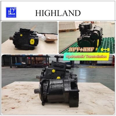 Cast Iron Hydraulic Drive Hydrostatic Transmission For Simple Manual Loading
