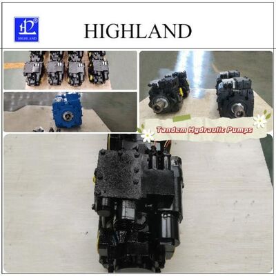 Customizable Tandem Hydraulic Pumps For Industrial Applications