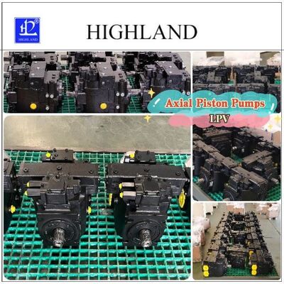 Manual And Hydraulic Control Options Available For Axial Piston Pumps