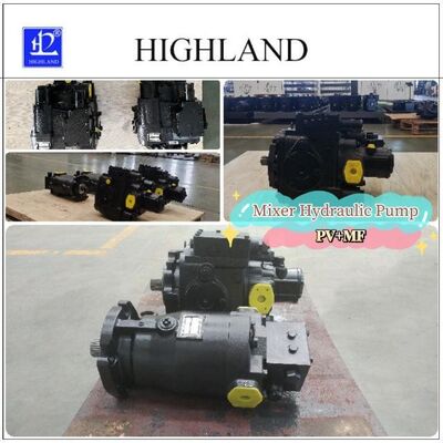 High Pressure Cast Iron Hydraulic Transmission Mixer Hydraulic Pump