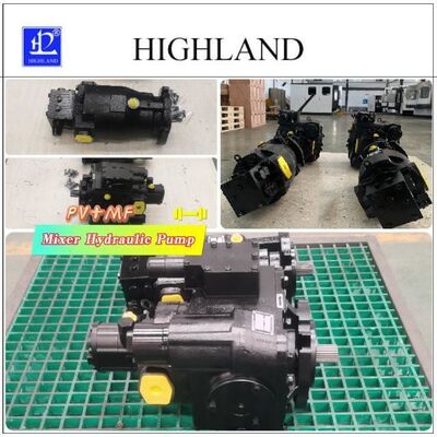 High Pressure Cast Iron Hydraulic Transmission Mixer Hydraulic Pump