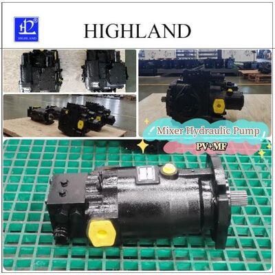 3200rpm Speed Cement Mixer Hydraulic Piston Pump 35Mpa Rated Pressure