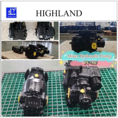 Cast Iron 42Mpa High Pressure Cement Mixer Piston Pump PV23 Mixer Hydraulic Pump