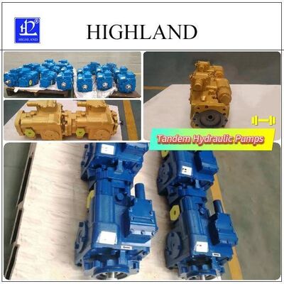 Versatile Tandem Hydraulic Pumps For Closed Circuit Industrial Applications