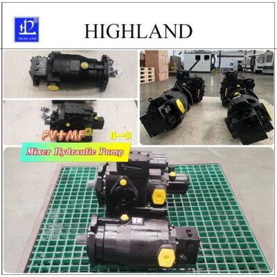 Hydraulic Oil Mixer Truck Hydraulic Pump 35Mpa Rated Pressure 3200rpm Speed