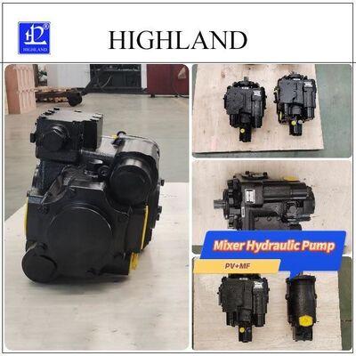 Axial Piston Hydraulic Pump SPV23 42Mpa Flange Mounted Design for Concrete Mixer Trucks