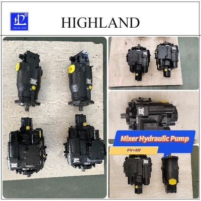 Axial Piston Hydraulic Pump SPV23 42Mpa Flange Mounted Design for Concrete Mixer Trucks