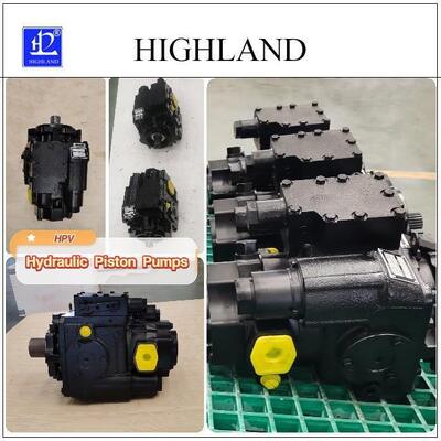 110ml/r Max Displacement Hydraulic Piston Pumps for Agricultural Machinery and Hydraulic Transmission