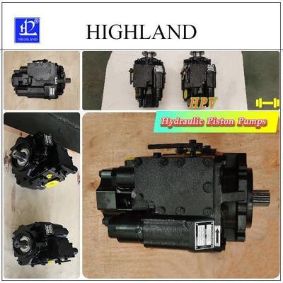 110ml/r Max Displacement Hydraulic Piston Pumps for Agricultural Machinery and Hydraulic Transmission